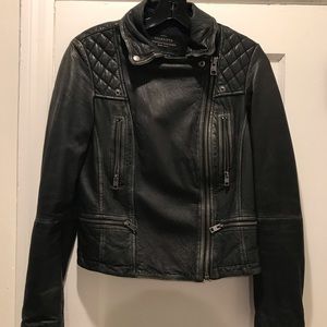 All Saints Leather Jacket - women’s size 4
